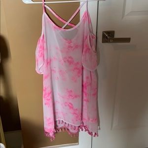 Tie-dye Beach cover up